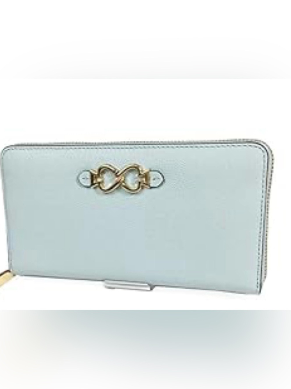 Kate Spade New York Toujours Continental Zip Around Wallet Blue Mist EXCELLENT
